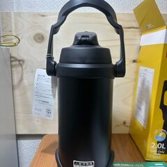 【未使用】サーモス水筒 真空断熱スポーツジャグ2LブラックFJQ-2000 BKの画像