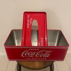 コカコーラ　ティシュボックスの画像
