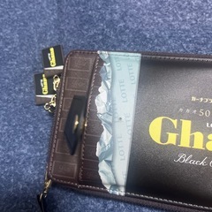 ガーナチョコレート柄の縦型バッグの画像