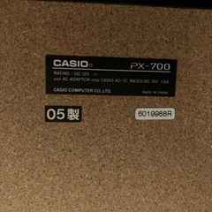 
カシオ　電子ピアノの画像