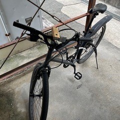 クロスバイク　泥除け付きの画像