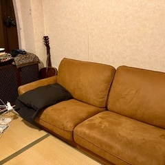 リラックスフォーム　ソファ　3人掛けの画像