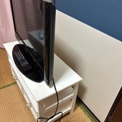 【東芝】液晶テレビ、テレビ台の画像