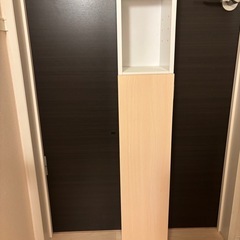 トイレ収納　可動棚ありの画像