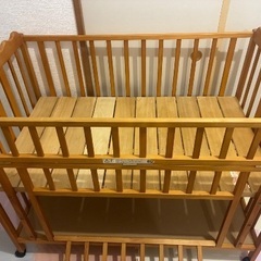 リアン　ベビーベッド　70×120の画像