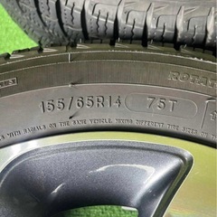 デイズルークスハイウェイスター純正アルミの画像