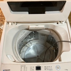 maxzen 全自動洗濯機の画像