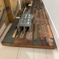 Nゲージのの鉄道模型のレイアウトの画像