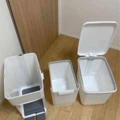 受け渡し者決定　2段ゴミ箱　明日午前中までに引き取り可能な方の画像