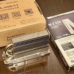 M.2 SSD 1TB ヒートシンク付きの画像