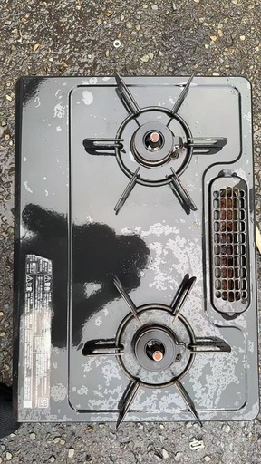 リンナイ　21年　LPガス　ガステーブル　ガスコンロ　PT20N-BKL