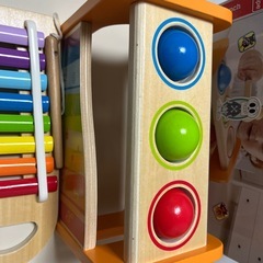 パウンドアンドタップベンチ子ども用木製おもちゃ　　の画像