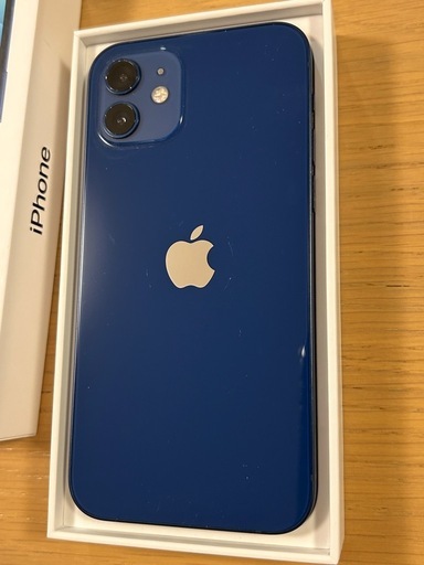iPhone 12 64GB ブルー　SIMロック解除済