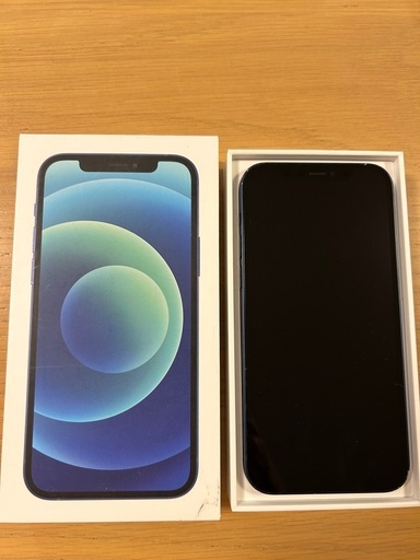 iPhone 12 64GB ブルー　SIMロック解除済