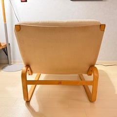 【約11万円】天童木工/ブルーノ・マットソン/イージーチェア/べーじゅベージュの画像