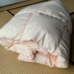 美品❗️ホワイトグースダウン90% ダブル羽毛布団の画像