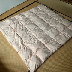 美品❗️ホワイトグースダウン90% ダブル羽毛布団の画像
