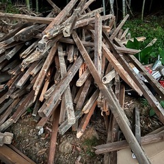薪、廃材、古材の画像