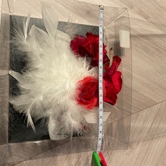 髪飾り　花　パール　2点セットの画像