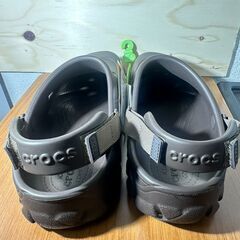 【未使用】クロックス茶色　28cmの画像