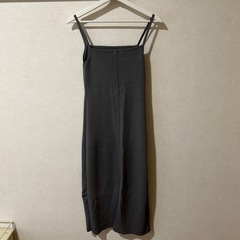 ZARA グレー キャミワンピース Mの画像