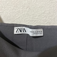 ZARA グレー キャミワンピース Mの画像