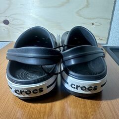 【未使用】クロックス黒　23cm の画像