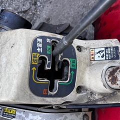 三菱農機 耕耘機 MMR65 6馬力 ジャンク品 修理ベースの画像