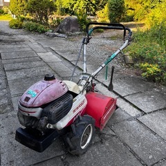 三菱農機 耕耘機 MMR65 6馬力 ジャンク品 修理ベースの画像