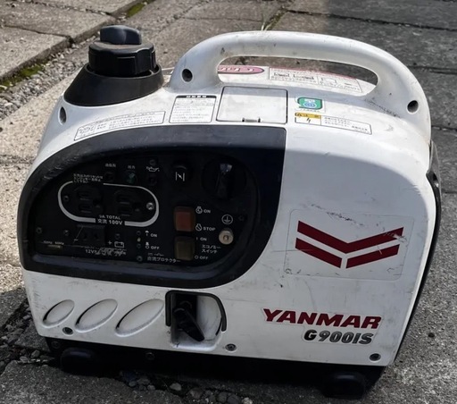 ヤンマー インバーター 発電機 G900is         動作確認済