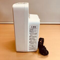 人感センサー付セラミックファンヒーター JCH-M082T（ホワイト）2017年製の画像