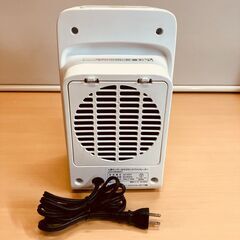 人感センサー付セラミックファンヒーター JCH-M082T（ホワイト）2017年製の画像