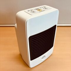 人感センサー付セラミックファンヒーター JCH-M082T（ホワイト）2017年製の画像
