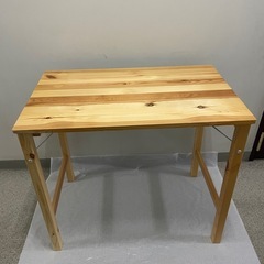 無印良品　折りたたみテーブルの画像