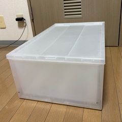 お話中無印良品　衣装ケース　②の画像