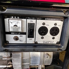 新ダイワ 発電機 EGR2600 動作品          の画像