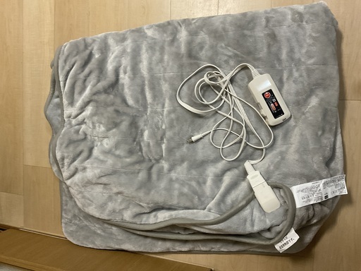 電気毛布　掛け敷き兼用　NウォームSP60S A2416（ニトリ）