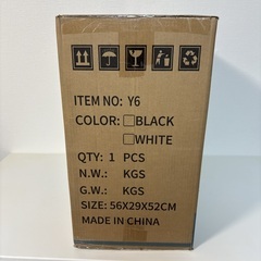 🟢 未使用未開封品！ 不二貿易 オフィスチェア ゼクス Y6-Bの画像