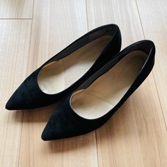 美品♡走れる黒パンプス 24cmの画像