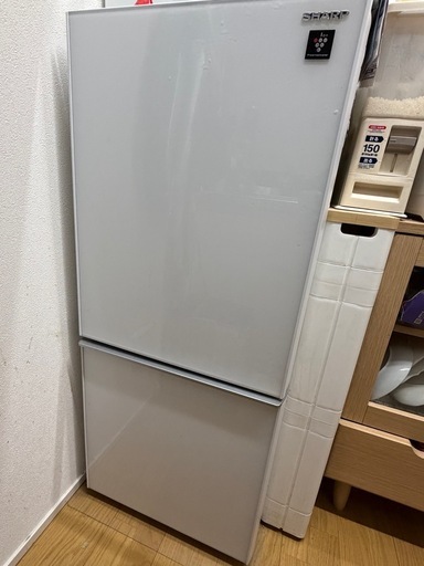 SHARP シャープ 冷蔵庫 SJ-GD14F-W