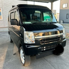 エブリー　バン　リフトアップ　DA64V  4WD 5ＭＴ　ターボ　平成21年式　車検2年付の画像
