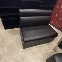 美品　　業務用ボックスソファーの画像