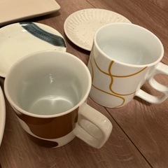 お皿　コップセットの画像