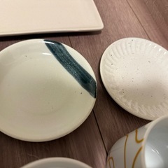お皿　コップセットの画像