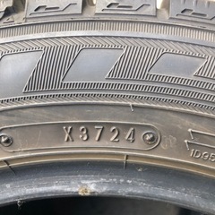 ②ダンロップ WM03 155/65r14 スタッドレス 4本の画像