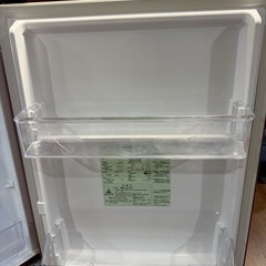 「レア色」ルージュ色　美品　アクア AQUA 2ドア 冷凍冷蔵庫 168L AQR-17J(R) 2020年 ルージュ 耐熱テーブル 大容量ワイドフリーザー の画像