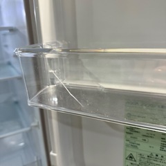 「レア色」ルージュ色　美品　アクア AQUA 2ドア 冷凍冷蔵庫 168L AQR-17J(R) 2020年 ルージュ 耐熱テーブル 大容量ワイドフリーザー の画像