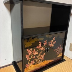 🌹和柄の飾り棚🌹の画像