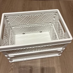 早め希望❣️折りたたみカゴ　ボックスの画像