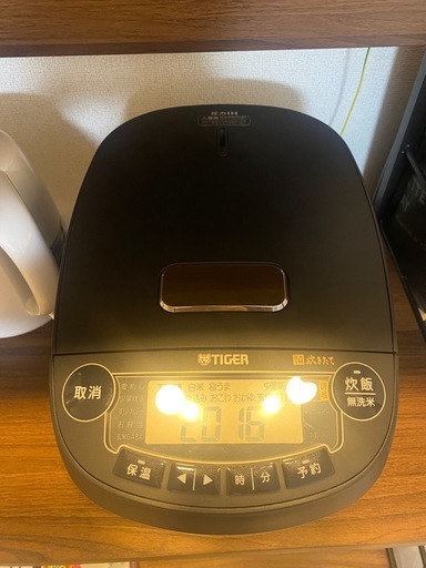 炊飯器 タイガー JPV-S100 5.5合（2024年製・美品）